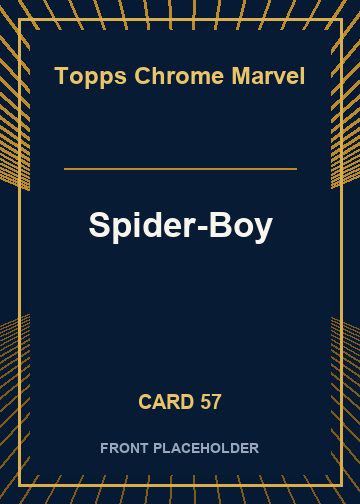 Spider-Boy front card image