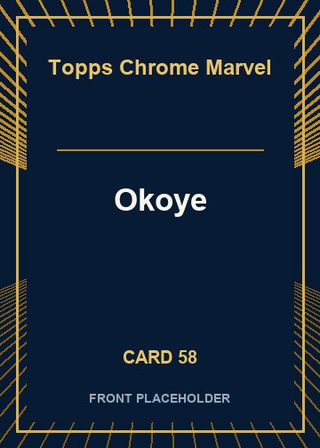 Okoye card thumbnail
