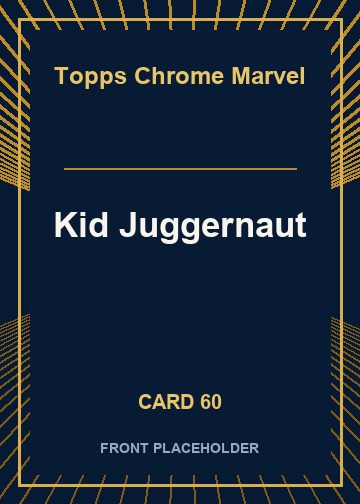 Kid Juggernaut card thumbnail