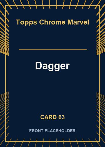 Dagger front card image