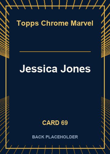 Jessica Jones back card image