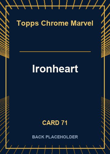 Ironheart back card image