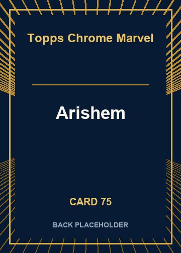 Arishem back card image