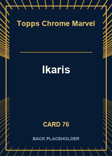 Ikaris back card image