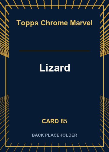 Lizard back card image