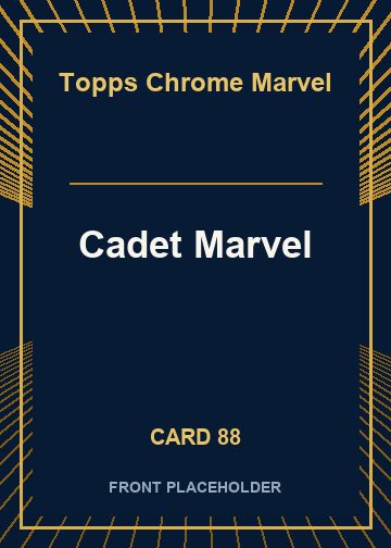 Cadet Marvel card thumbnail