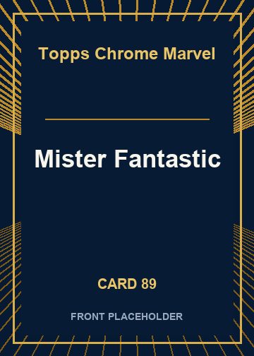 Mister Fantastic card thumbnail