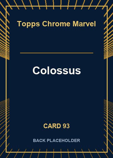Colossus back card image