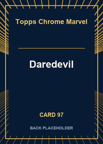 Daredevil back card image