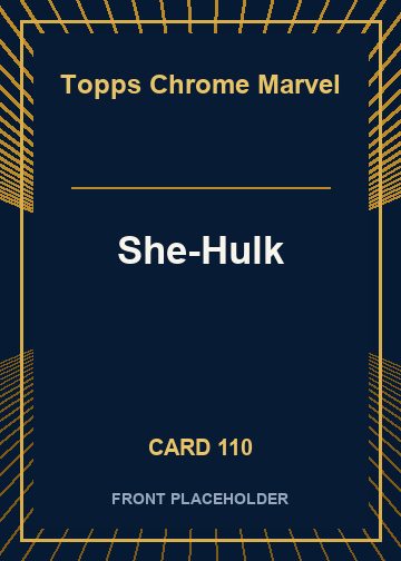 She-Hulk card thumbnail