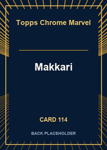 Makkari back card image