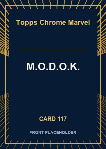 M.O.D.O.K. front card image