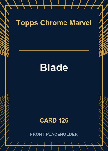 Blade front card image