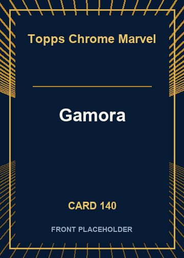 Gamora front card image