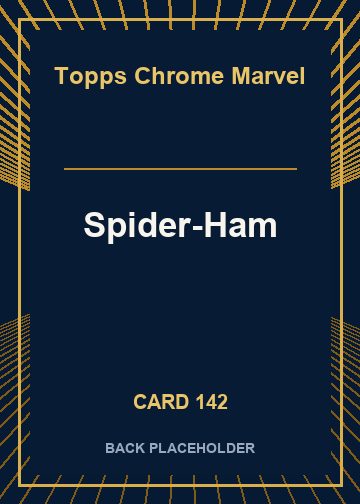 Spider-Ham back card image