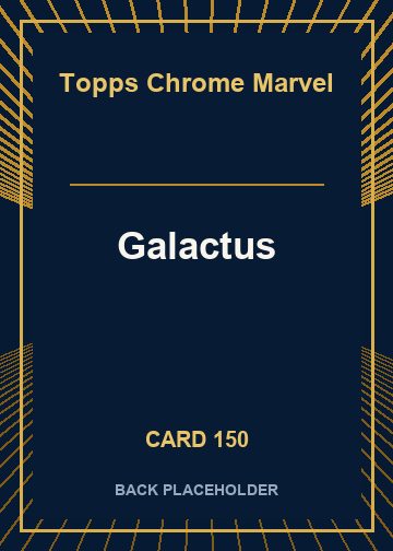 Galactus back card image