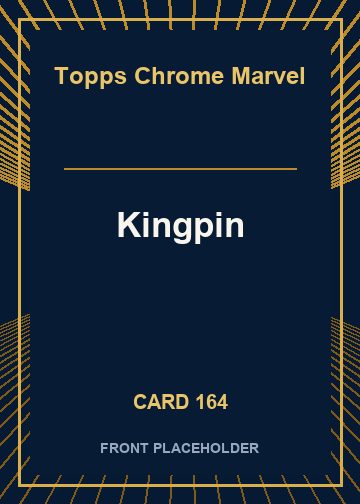 Kingpin front card image