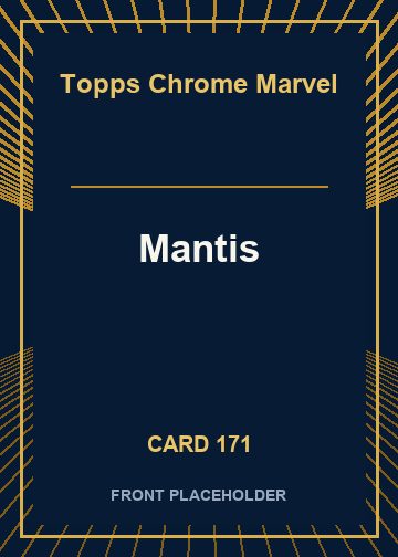 Mantis card thumbnail