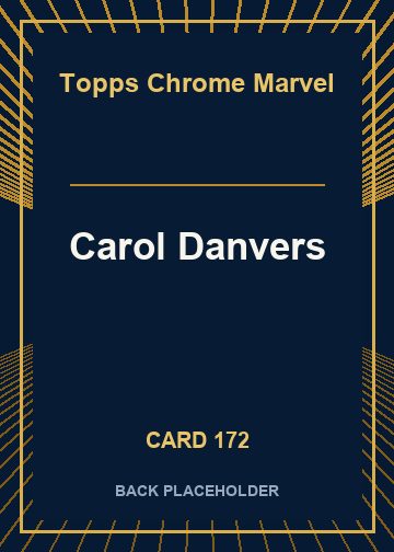 Carol Danvers back card image