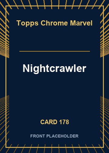 Nightcrawler front card image