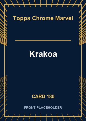 Krakoa front card image