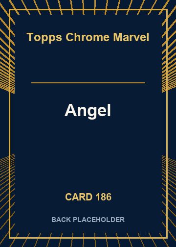 Angel back card image