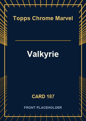 Valkyrie front card image