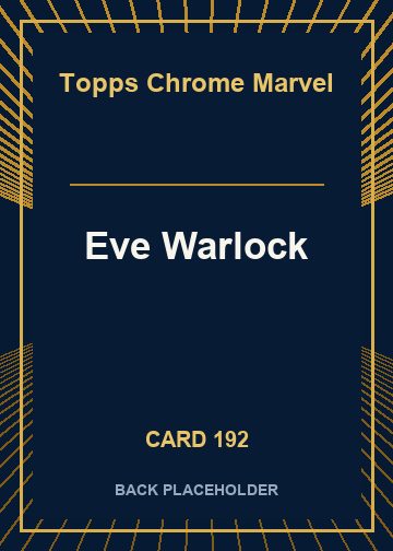 Eve Warlock back card image