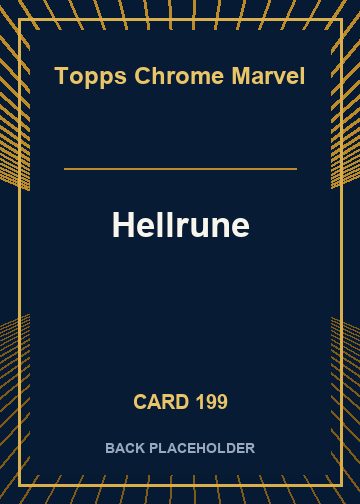 Hellrune back card image
