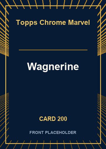 Wagnerine card thumbnail