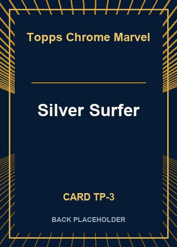 Silver Surfer back card image
