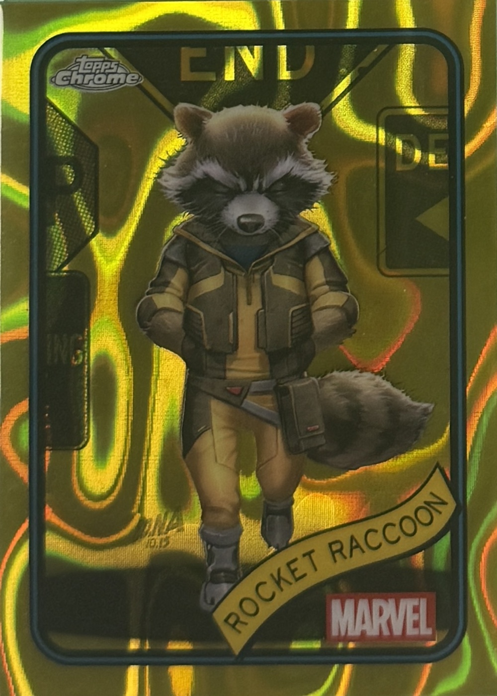 Rocket Raccoon card thumbnail