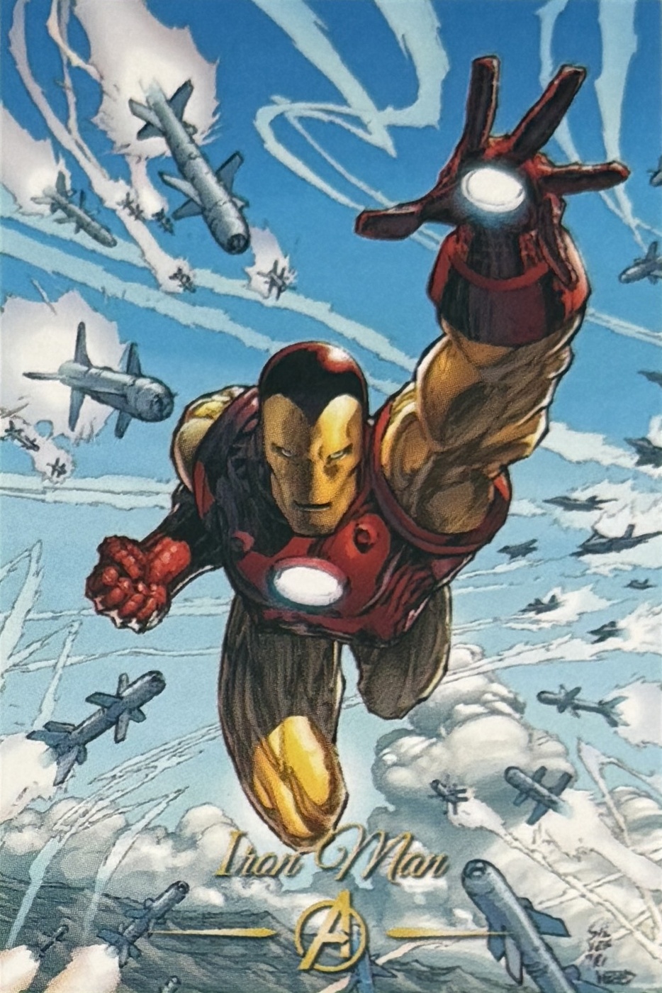Tony Stark / Iron Man front artwork