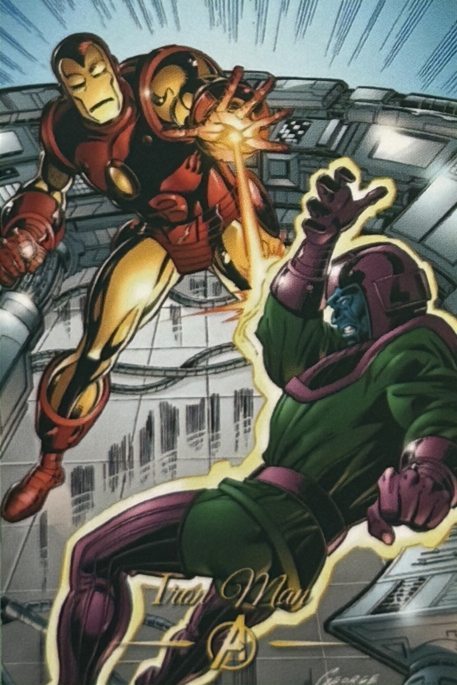 Tony Stark / Iron Man front artwork