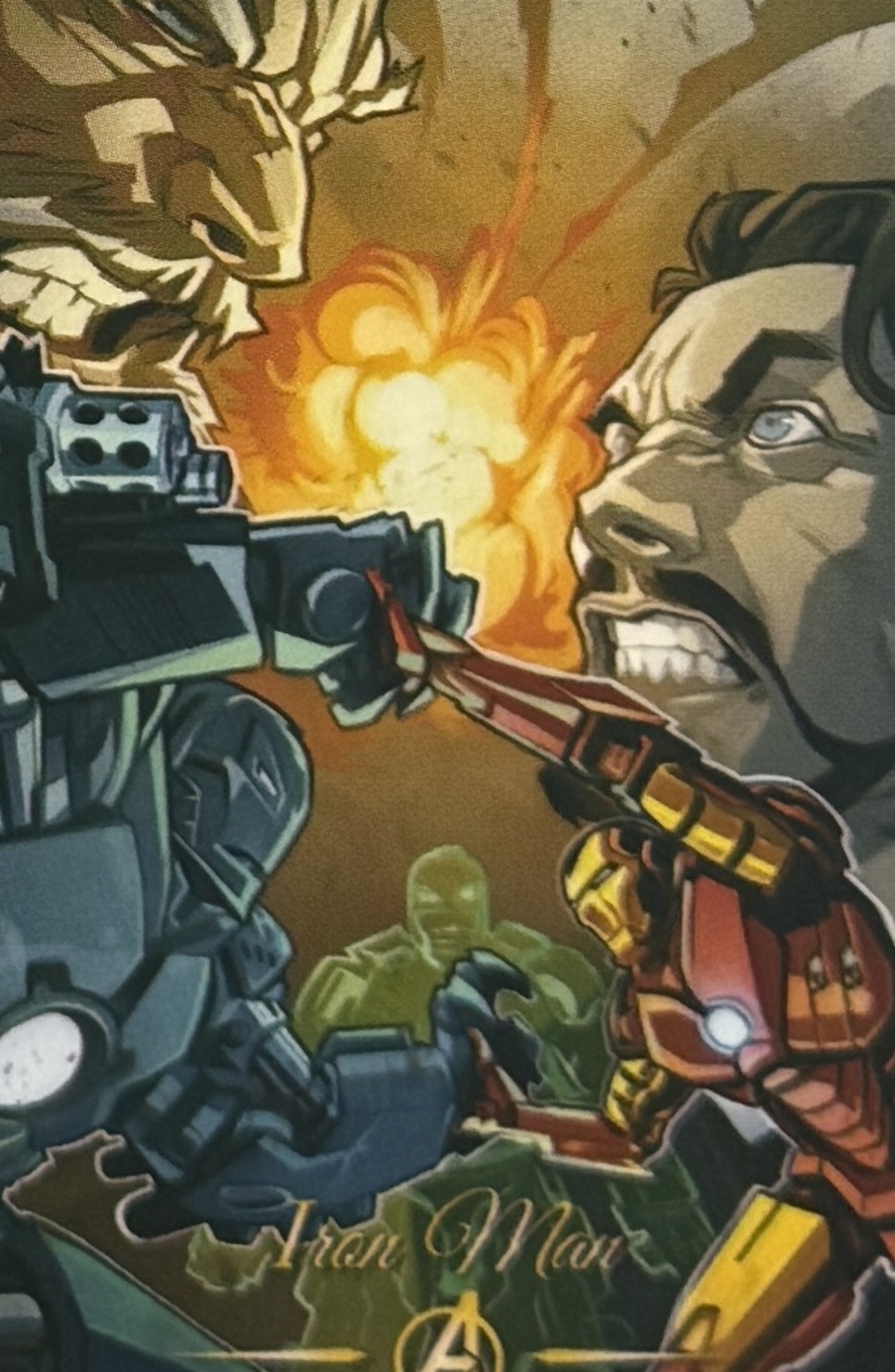 Tony Stark / Iron Man front artwork