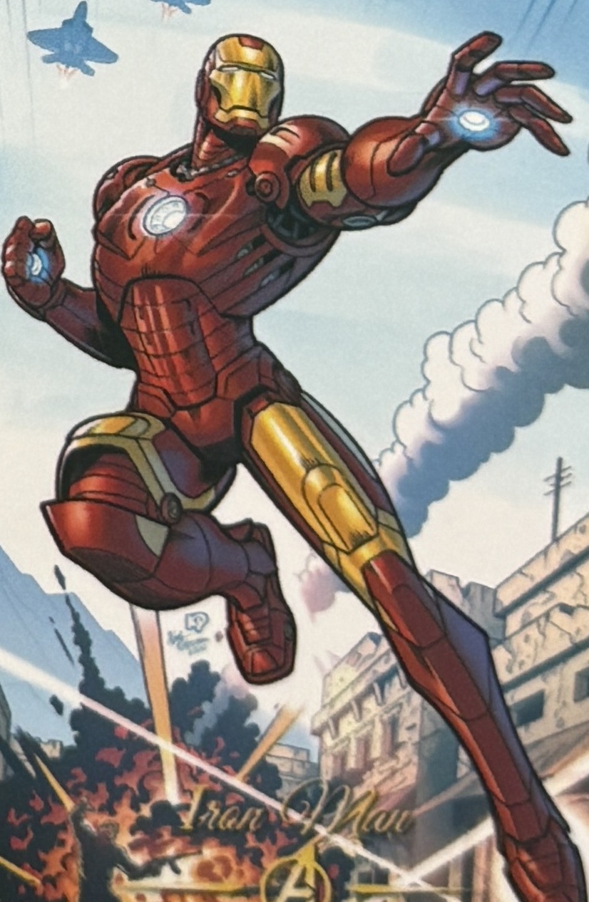 Tony Stark / Iron Man front artwork