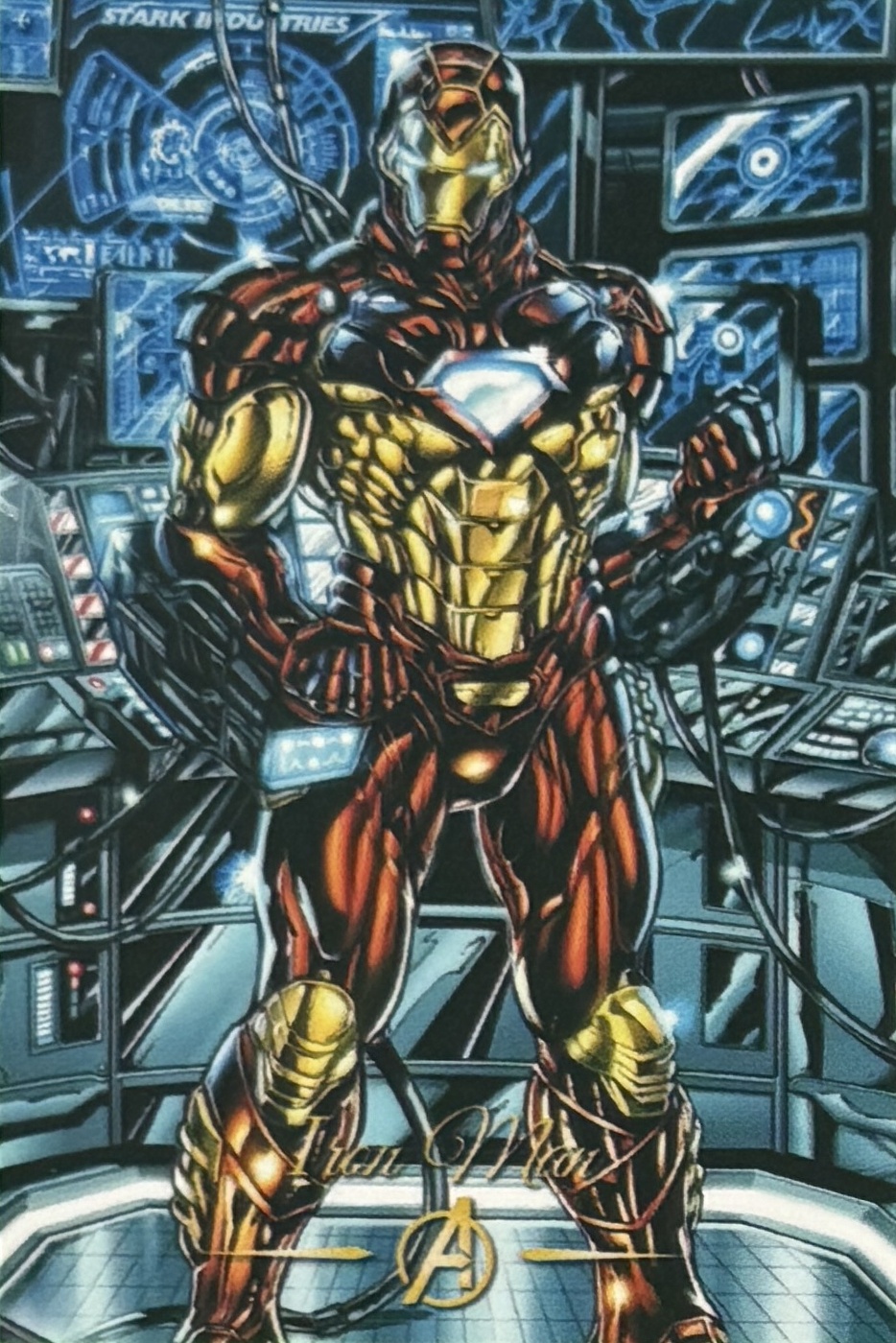 Tony Stark / Iron Man front artwork