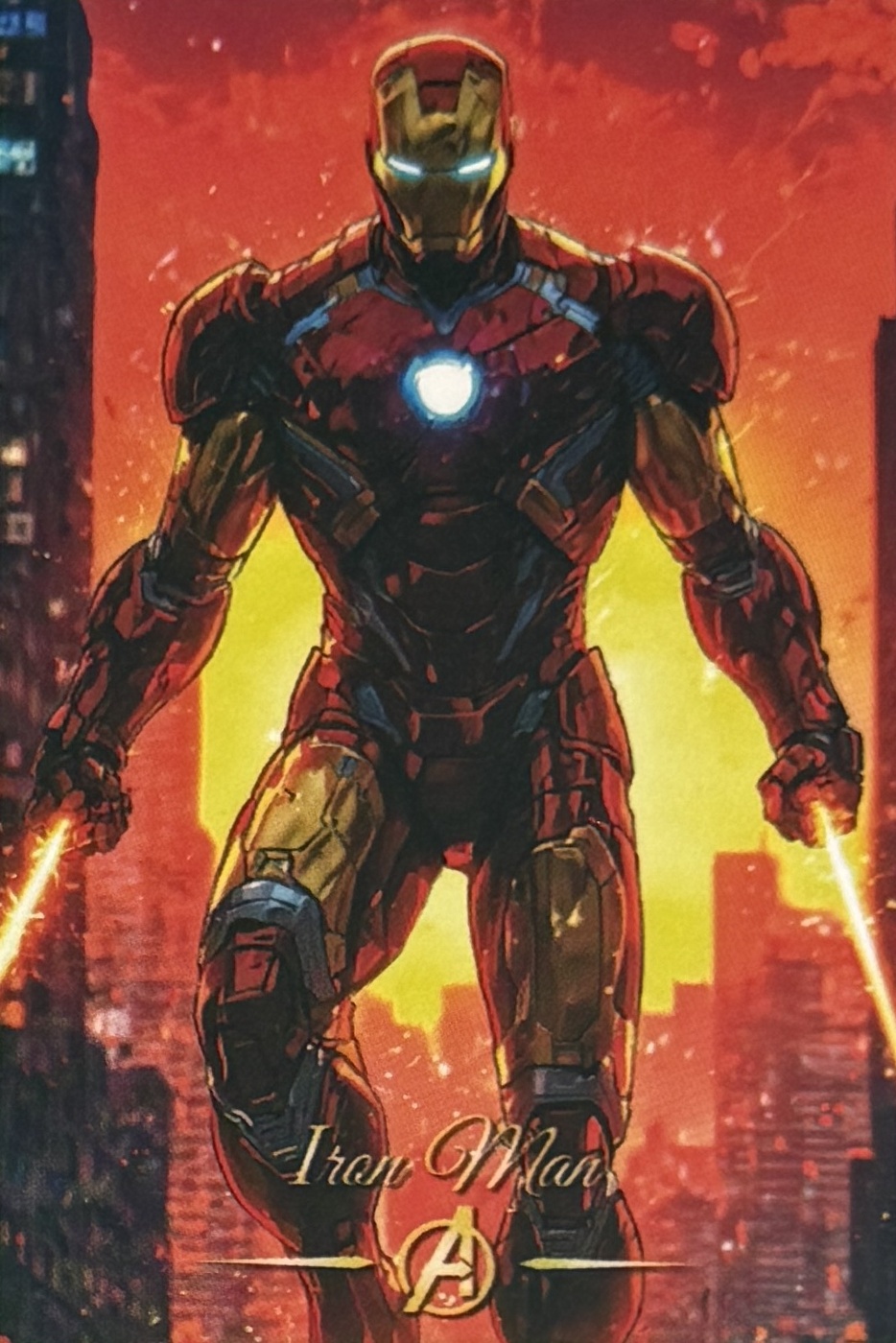 Tony Stark / Iron Man front artwork