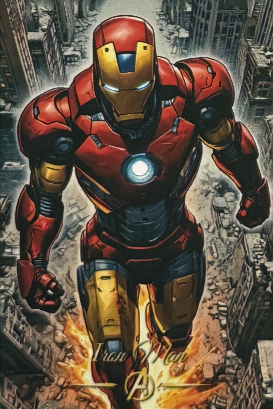 Tony Stark / Iron Man front artwork