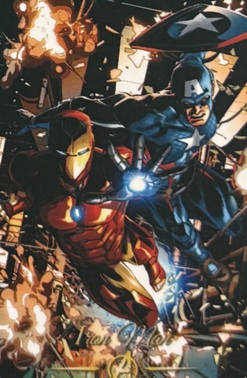 Tony Stark / Iron Man front artwork