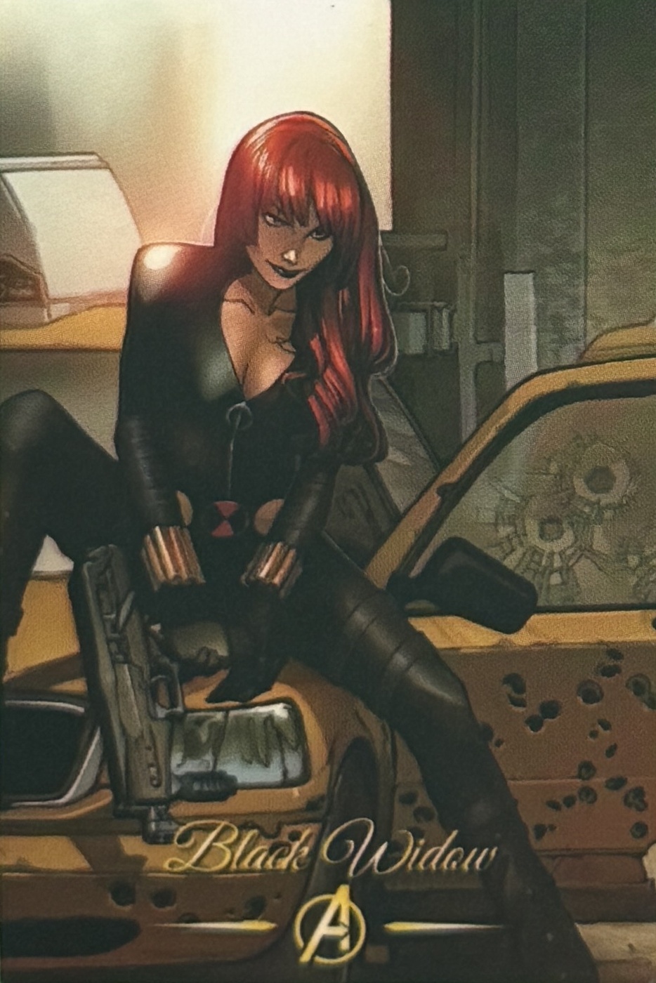 Natasha Romanoff / Black Widow front artwork