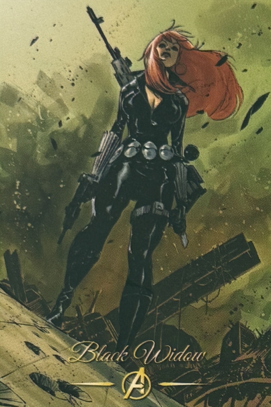Natasha Romanoff / Black Widow front artwork