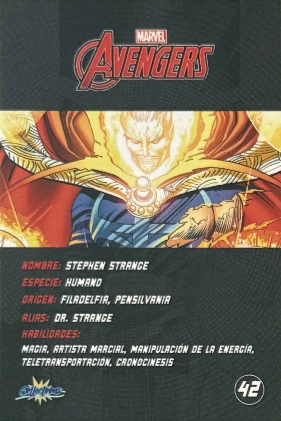 Stephen Strange / Dr. Strange back card image
