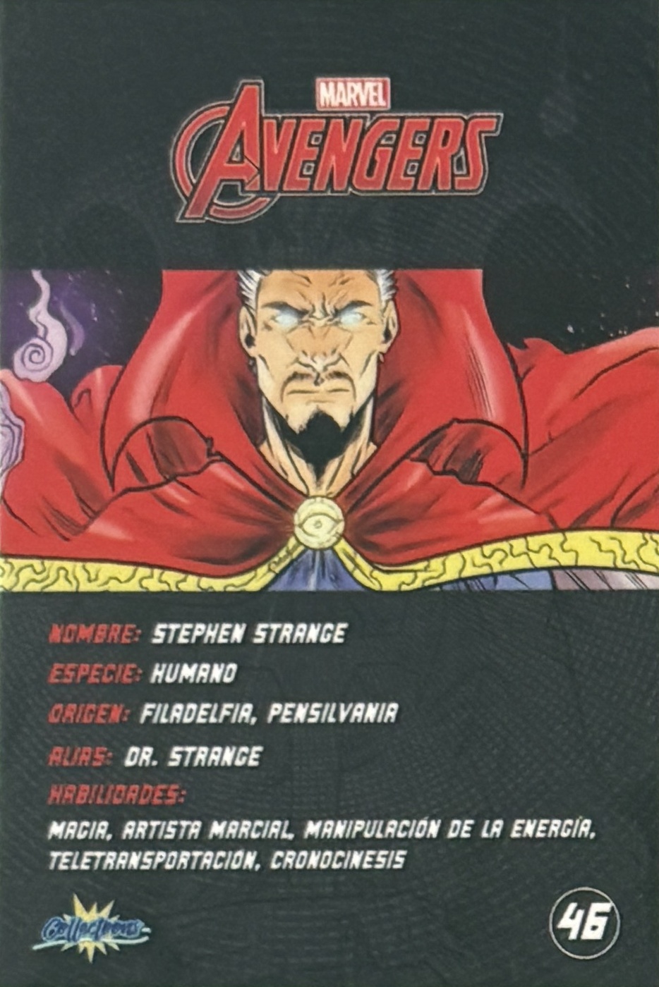 Stephen Strange / Dr. Strange back card image