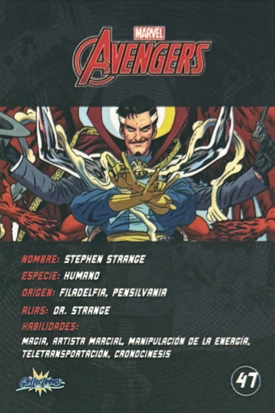 Stephen Strange / Dr. Strange back card image