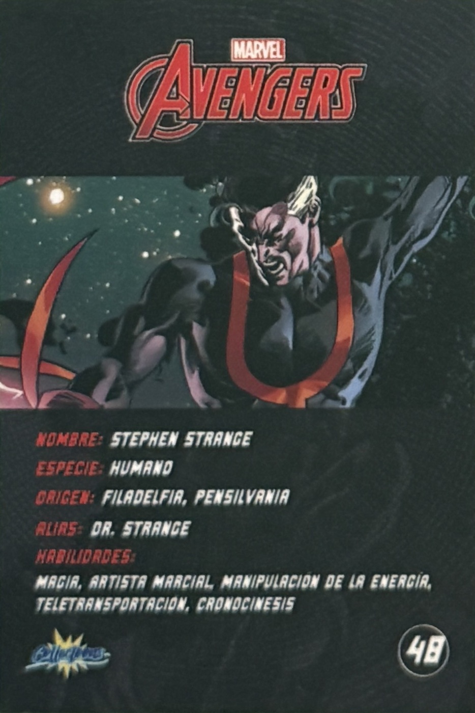 Stephen Strange / Dr. Strange back card image