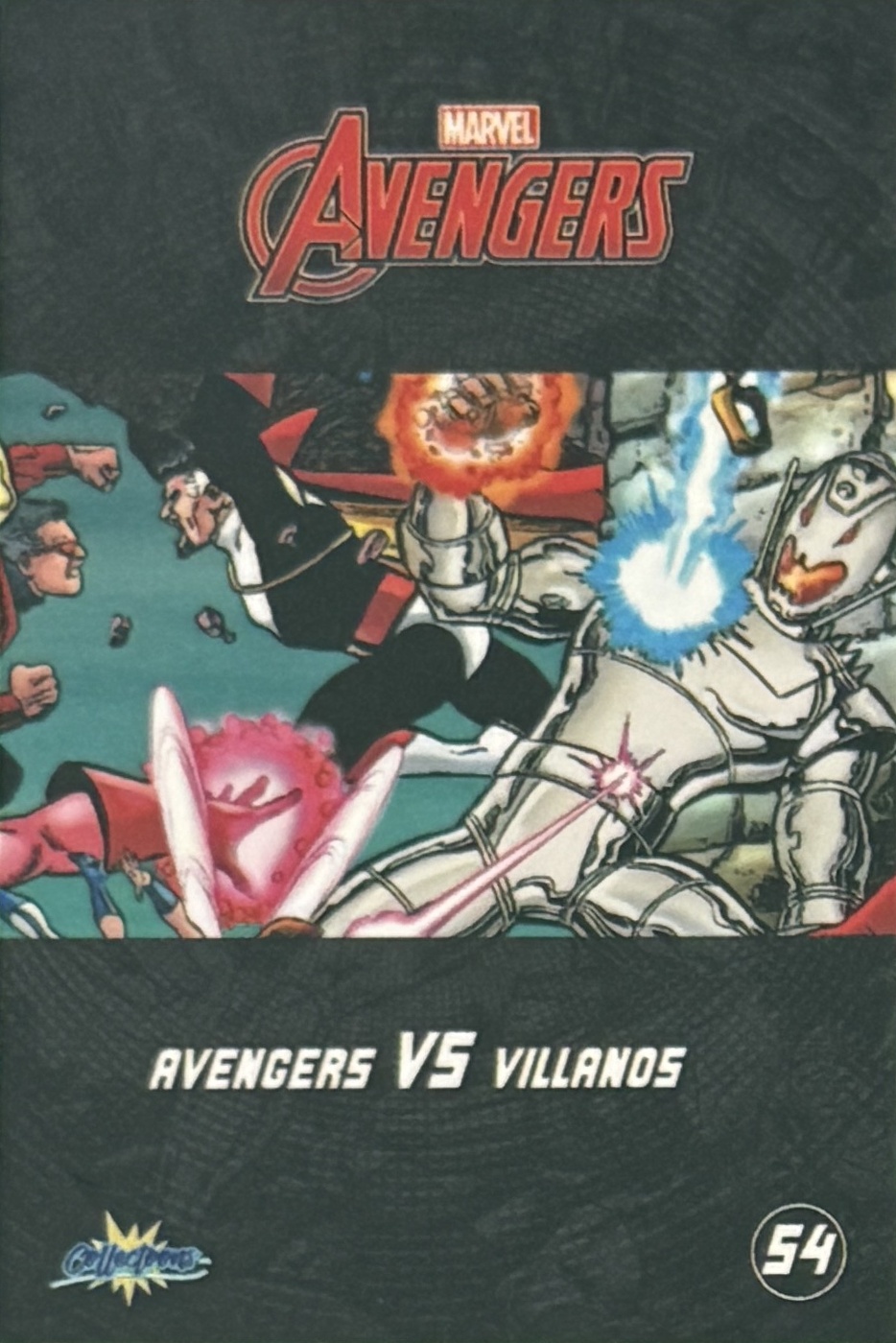 Avengers VS Villains back card image