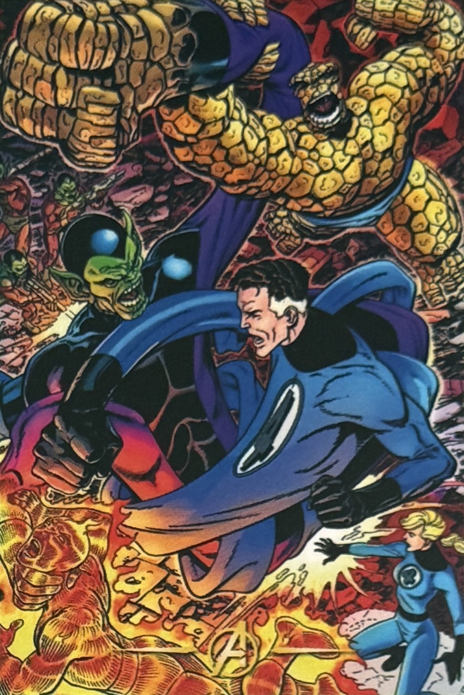 Los 4 Fantasticos VS El Super Skrull card thumbnail