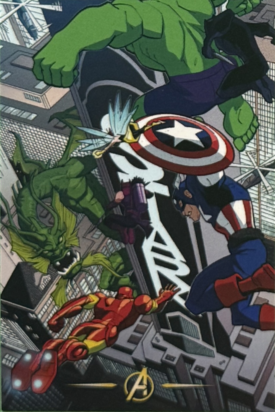 Avengers VS Fin Fang Foom card thumbnail
