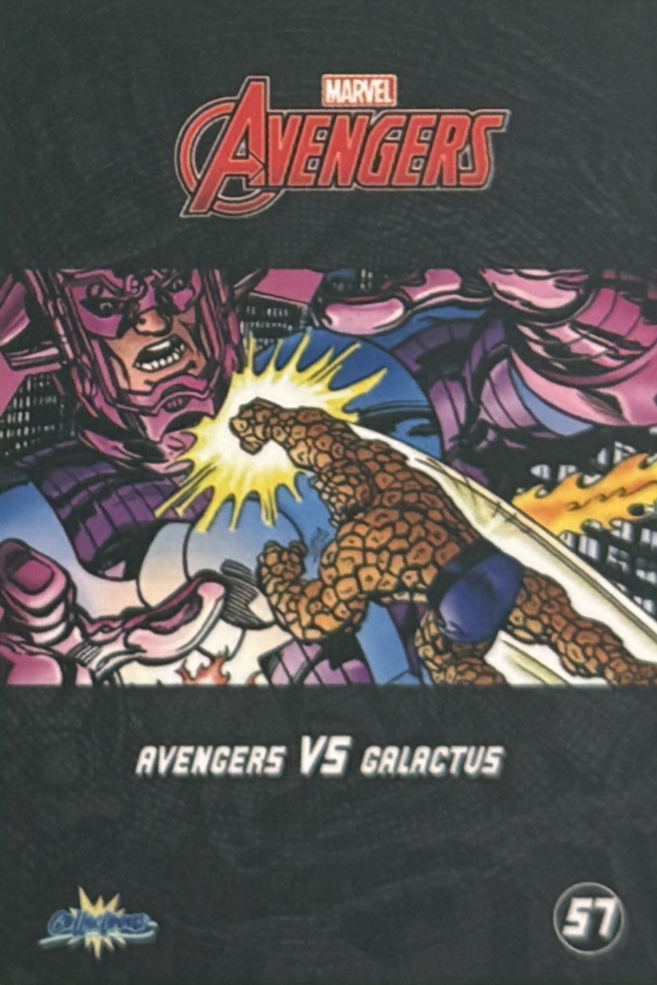 Avengers VS Galactus back card image